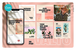 VALTO – Instagram Branding Template