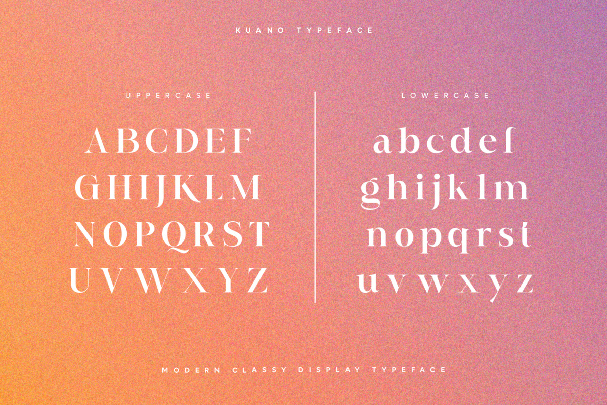 Kuano | Classy Display Serif, a Serif Font by Pentagonistudio (Photo 10 of 10)