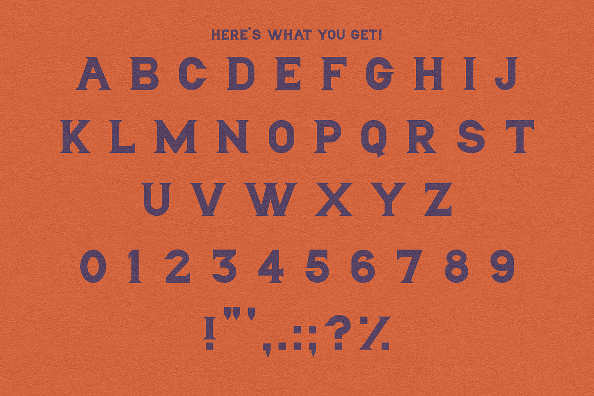 Jackalope by Eric Pond Designs, a Serif Font by Eric Pond Designs (Photo 2 of 3)