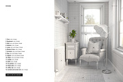 Reading Corner with Armchair Mockup, a Mockup by creatsy5 (Thumbnail 3 of 6)
