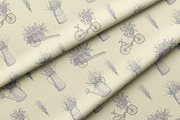Watercolor Lavender Pattern, a Pattern Graphic by Lady Bruniere Design (Thumbnail 10 of 14)