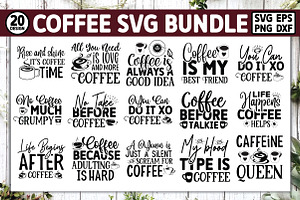 Coffee SVG Bundle