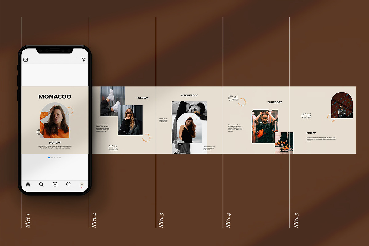Monacoo - Carousel Post Template, a Social Media Template by Visuel Colonie® (Photo 9 of 12)