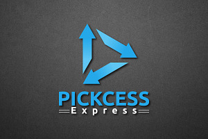 Logistic Trucking Transport Logo