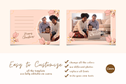 Christmas GREETING CARD CANVA TEMPLA, a Card Template by The Little Lily Studio (Thumbnail 5 of 5)