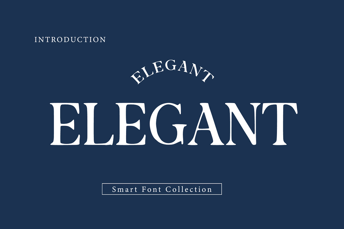 Elegant, a Serif Font by Wow Magic (Photo 1 of 3)