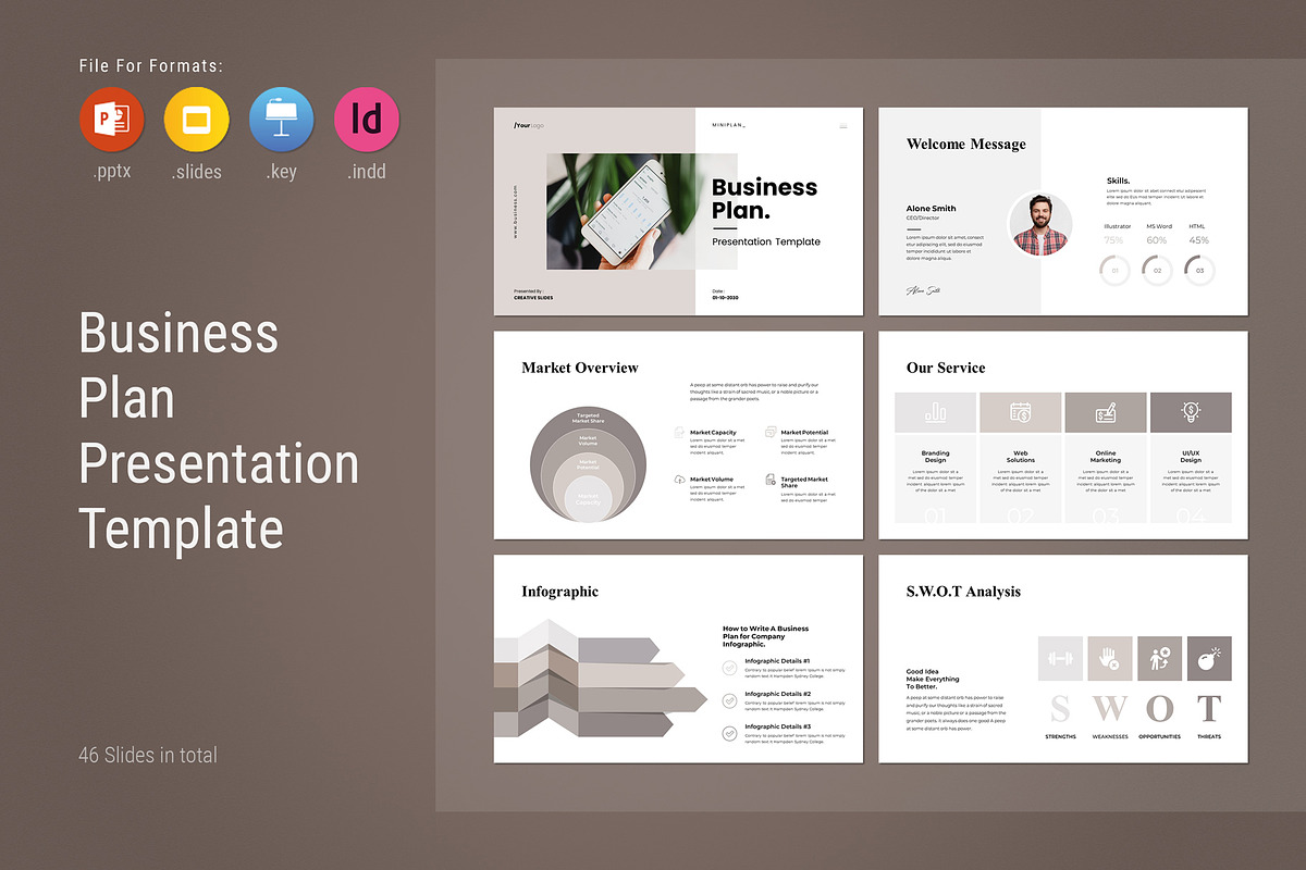 Business Plan PowerPoint Template, a Presentation Template by CreativeSlides (Photo 7 of 7)
