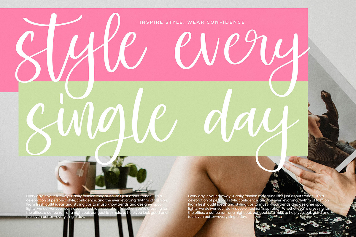 Shelter Melody Handwritten Script, a Script Font by stylishtype.co (Photo 9 of 20)
