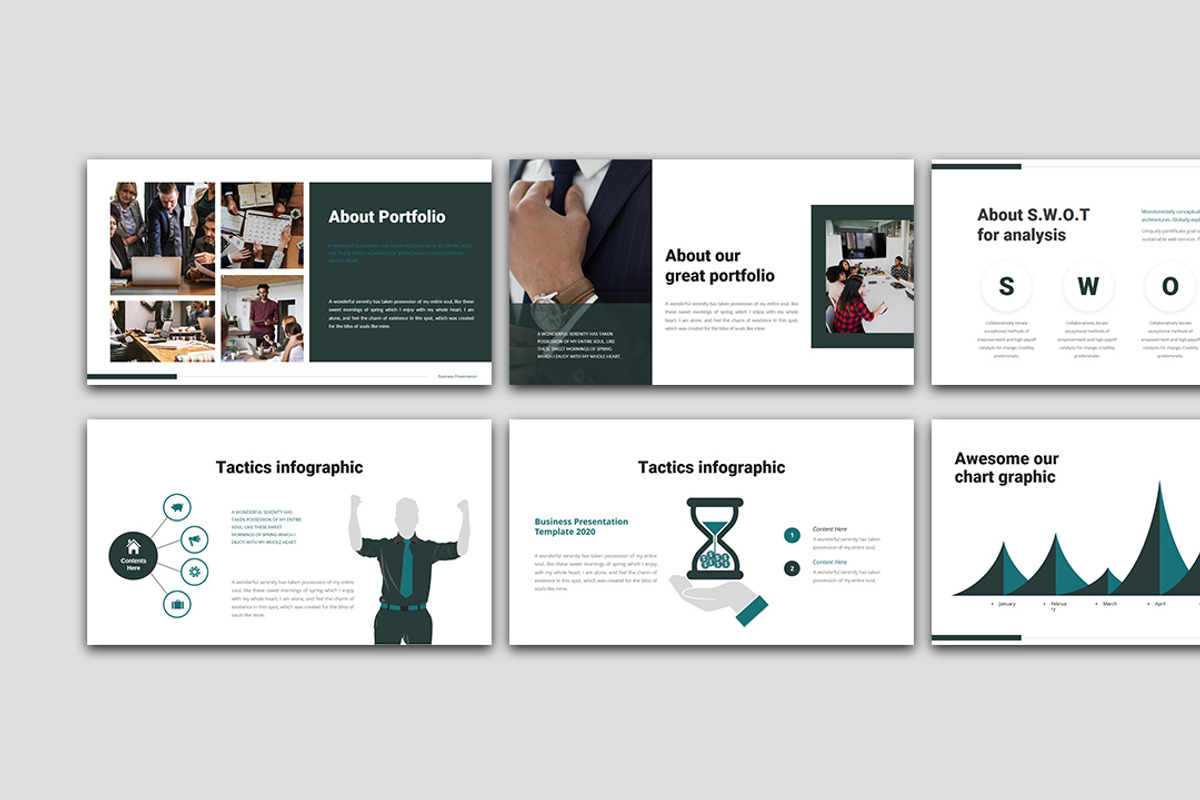 Tactics Presentation Template, a Presentation Template by Analogous Temp (Photo 5 of 6)