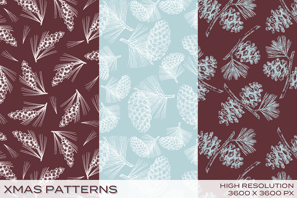 Xmas Patterns preview 4