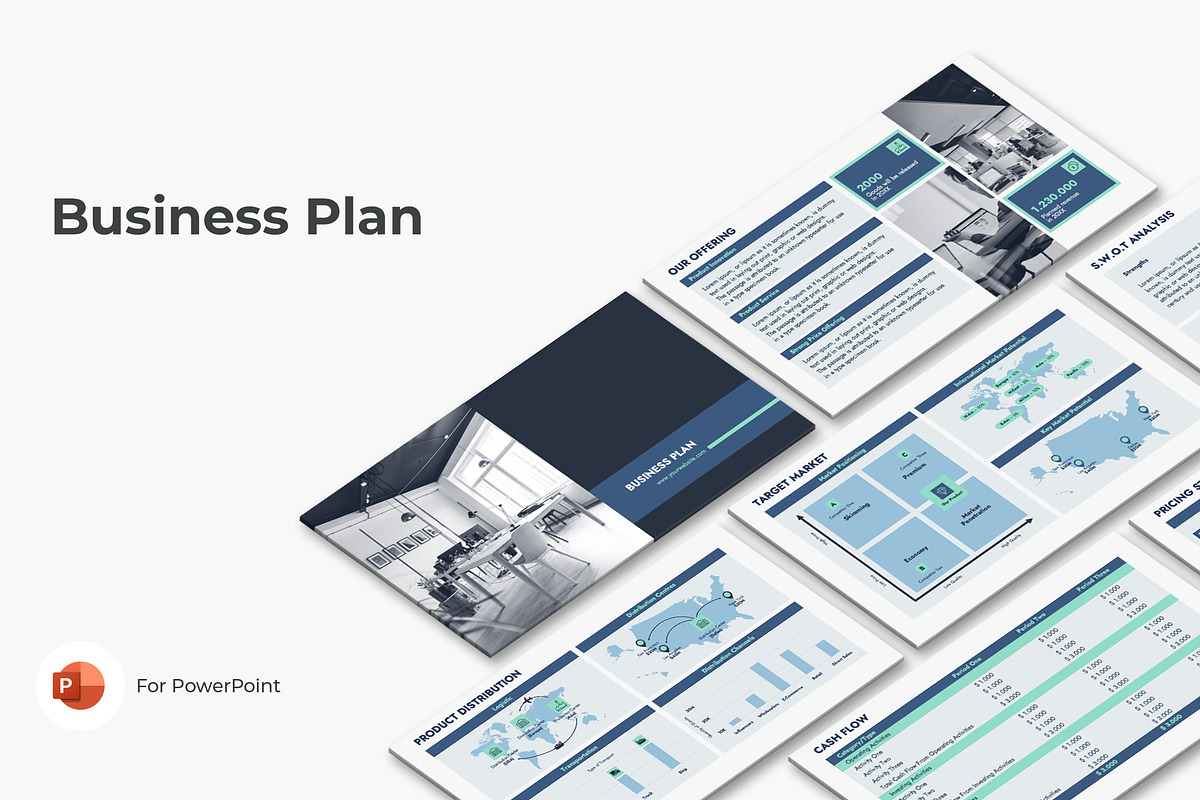Business Plan PowerPoint, a Presentation Template by JetzTemplates (Photo 1 of 3)