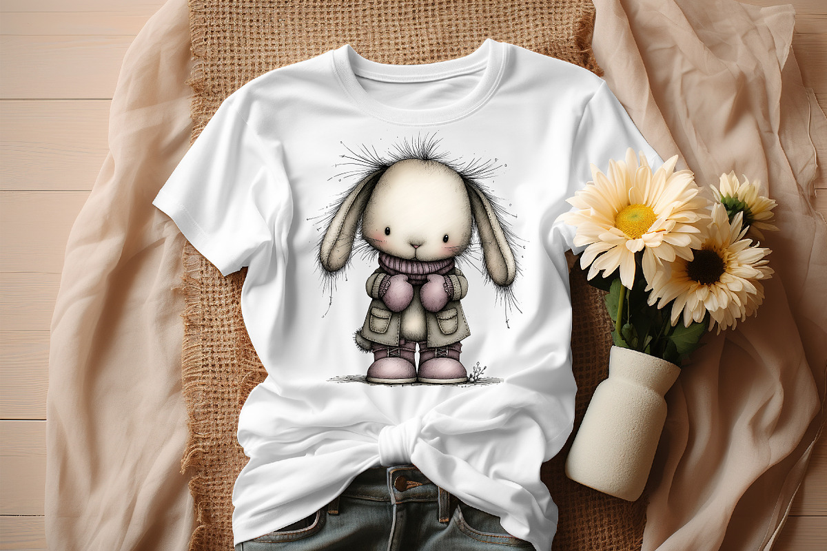 Whimsical Winter Animal Clipart, an Illustration by Craft Nest (Photo 8 of 8)