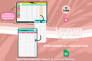Language Learning Dashboard, a Stationery Template by bellaROSEworkshop (Thumbnail 4 of 6)