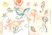 Mermaid and The Sea, an Animal Illustration by Rachel Art Studio (Thumbnail 4 of 10)