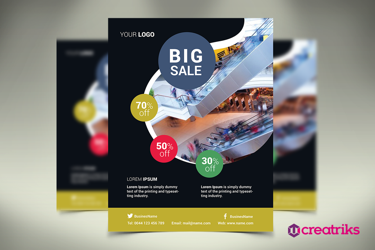 10 Multi Purpose Flyers - Vol. 3, a Flyer Template by Creatricks