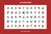 Alternative medicine icons, an Outline Icon by Wencory (Thumbnail 1 of 2)
