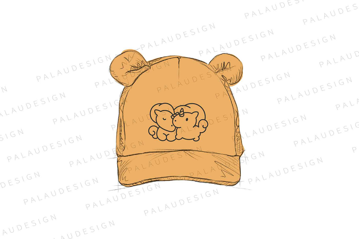 Cute Kawaii Unicorn Characters, an Animal Illustration by Palau (Photo 6 of 12)