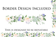 Greenery Bundle with White Flowers, an Illustration by Graphic Blue Bird (Thumbnail 7 of 10)