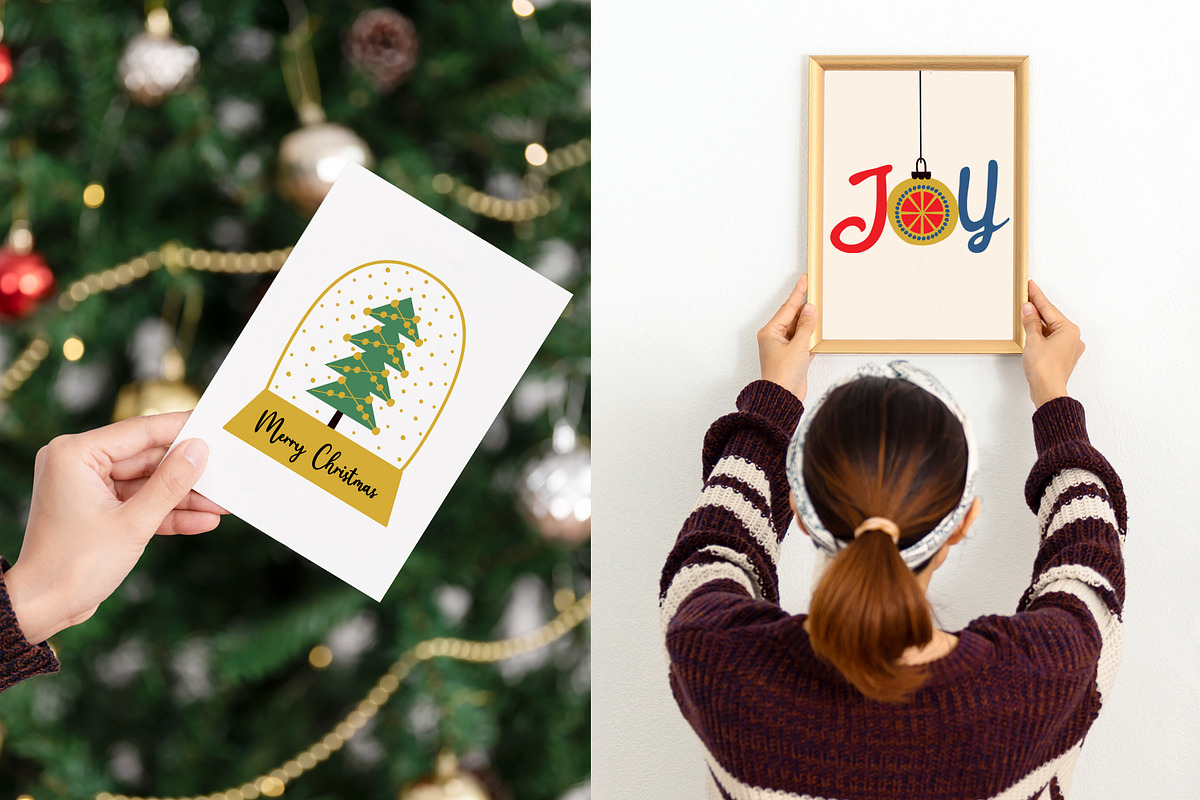 Christmas ornaments collection, a Seasonal Illustration by NataKa (Photo 9 of 10)