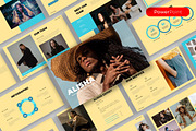 Alisha – Business PowerPoint, a Presentation Template by kreatifreya (Thumbnail 1 of 5)