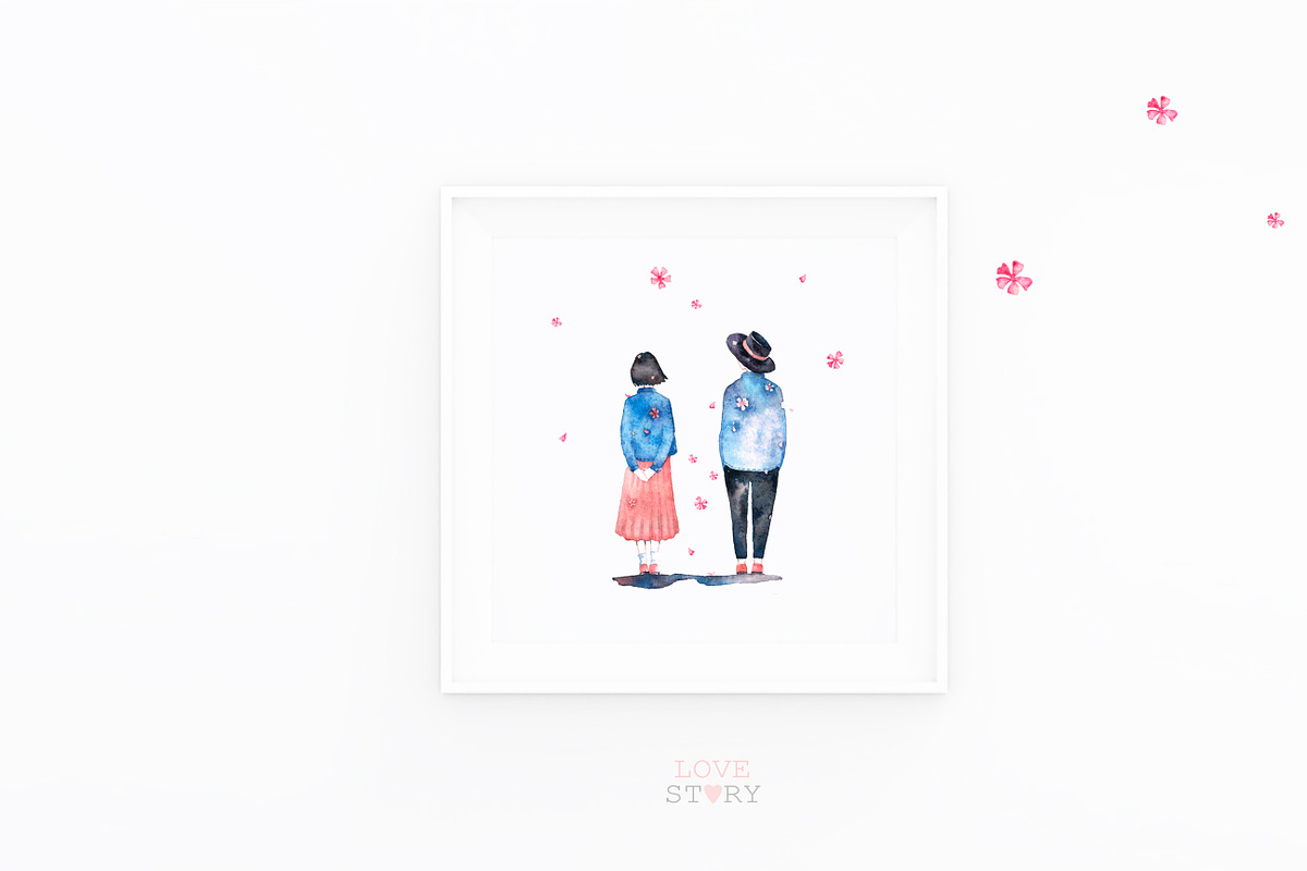 Love Story, a Decorative Illustration by Knysh Ksenya (Photo 10 of 13)