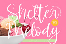 Shelter Melody Handwritten Script