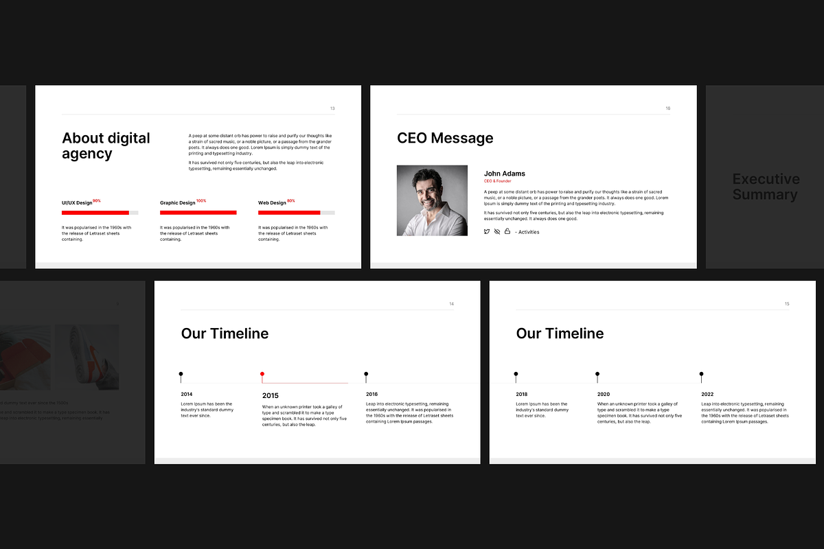 MNML - BUSINESS PLAN Template, a Presentation Template by MNML Agency (Photo 11 of 73)