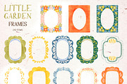 Little Garden | Frames Clipart, an Object Graphic by GVGraphics (Thumbnail 9 of 12)