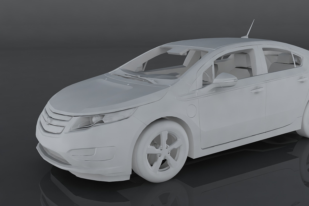 Chevrolet Volt, a Cars & Vehicle 3D Model by valtriiu (Photo 8 of 12)
