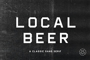 Local Beer, a Sans Serif Font by Nomad Stockpile (Thumbnail 1 of 6)