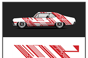 Dynamic Car Wrap Design, a Transportation Illustration by CarWrap design (Thumbnail 3 of 3)