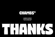 Chambs - Bold Font, a Sans Serif Font by limitype (Thumbnail 12 of 12)