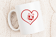 Heart Retro| Symbols Fonts, a Symbol Font by Sirinart (Thumbnail 5 of 6)