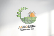 Modern Agriculture Logo Template, a Branding & Logo Template by YUDesignStore (Thumbnail 6 of 7)