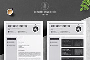Resume Template, a Resume Template by ResumeInventor (Thumbnail 3 of 6)