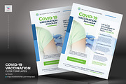 Covid-19 Vaccination Flyer Templates, a Flyer Template by kinzi21 (Thumbnail 2 of 4)