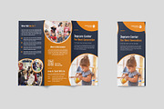 Daycare Center Trifold Brochure, a Templates & Theme by Formatika Studio (Thumbnail 2 of 4)
