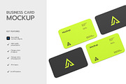 Business Card Mockup Collection, a Product Mockup by graphypix (Thumbnail 2 of 4)