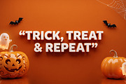 Cute Spooky Season 3D Background, a Holiday Photo by hkmonir (Thumbnail 7 of 11)