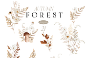 Autumn and Winter FOREST -watercolor, a Seasonal Illustration by Youksy (Thumbnail 14 of 29)