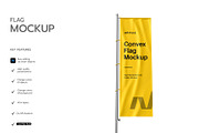 Feather Flag Mockup PSD Pack, an Advertising Mockup by graphypix (Thumbnail 2 of 6)