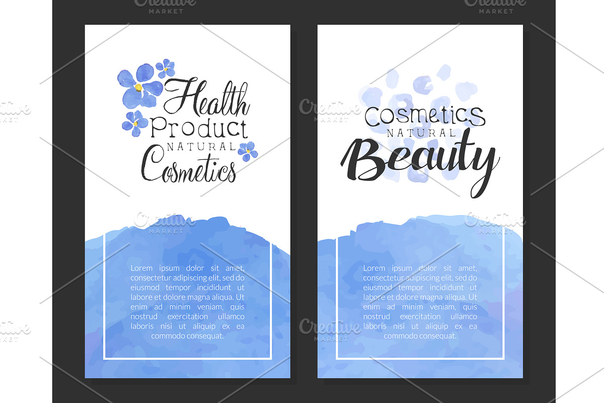 Natural Cosmetics Health Product, an Object Illustration by TopVectors