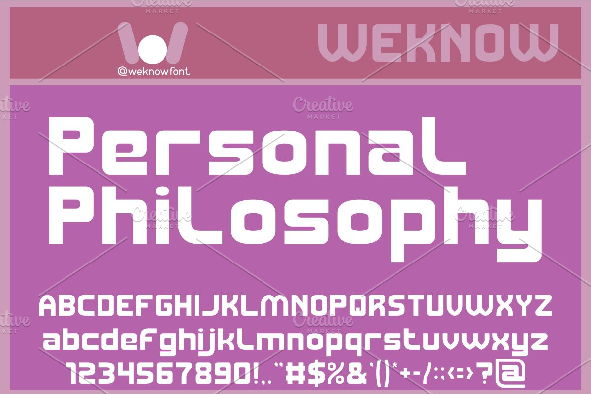 Emotional Strength font, a Sans Serif Font by weknow (Photo 2 of 8)