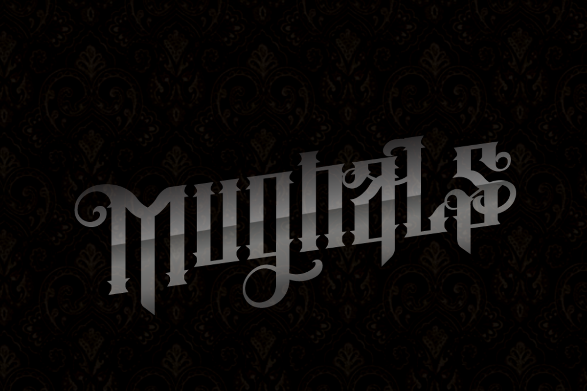 Mughals Font Family preview 6