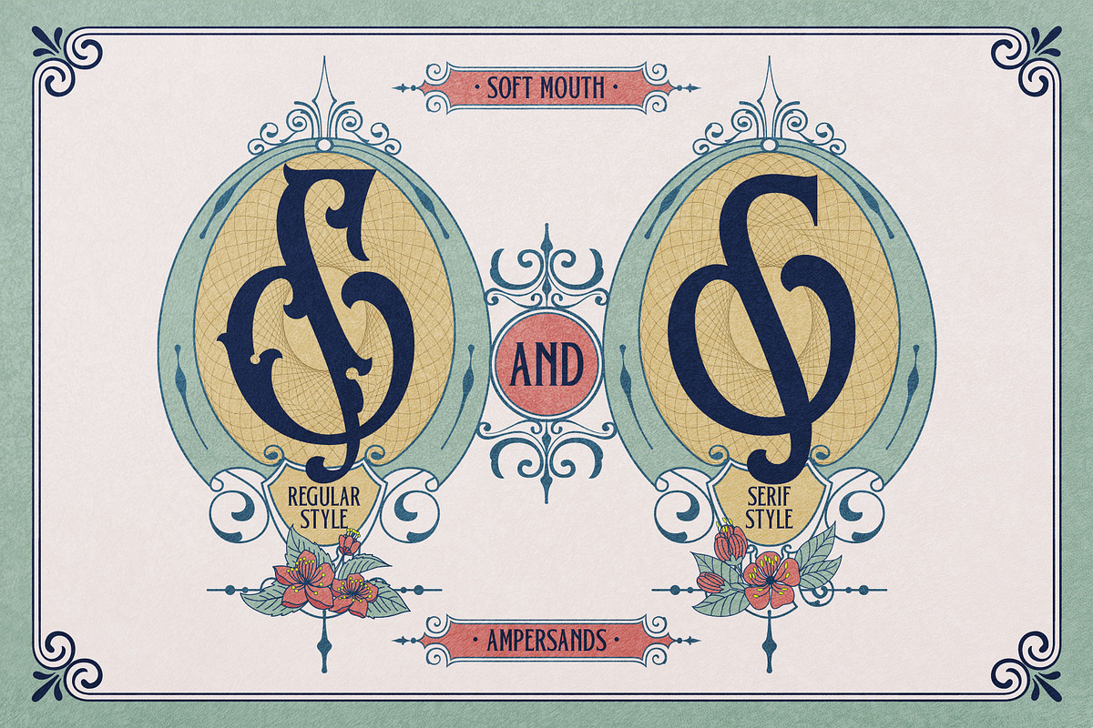 Soft Mouth Victorian Typeface, a Blackletter Font by alit design (Photo 12 of 24)