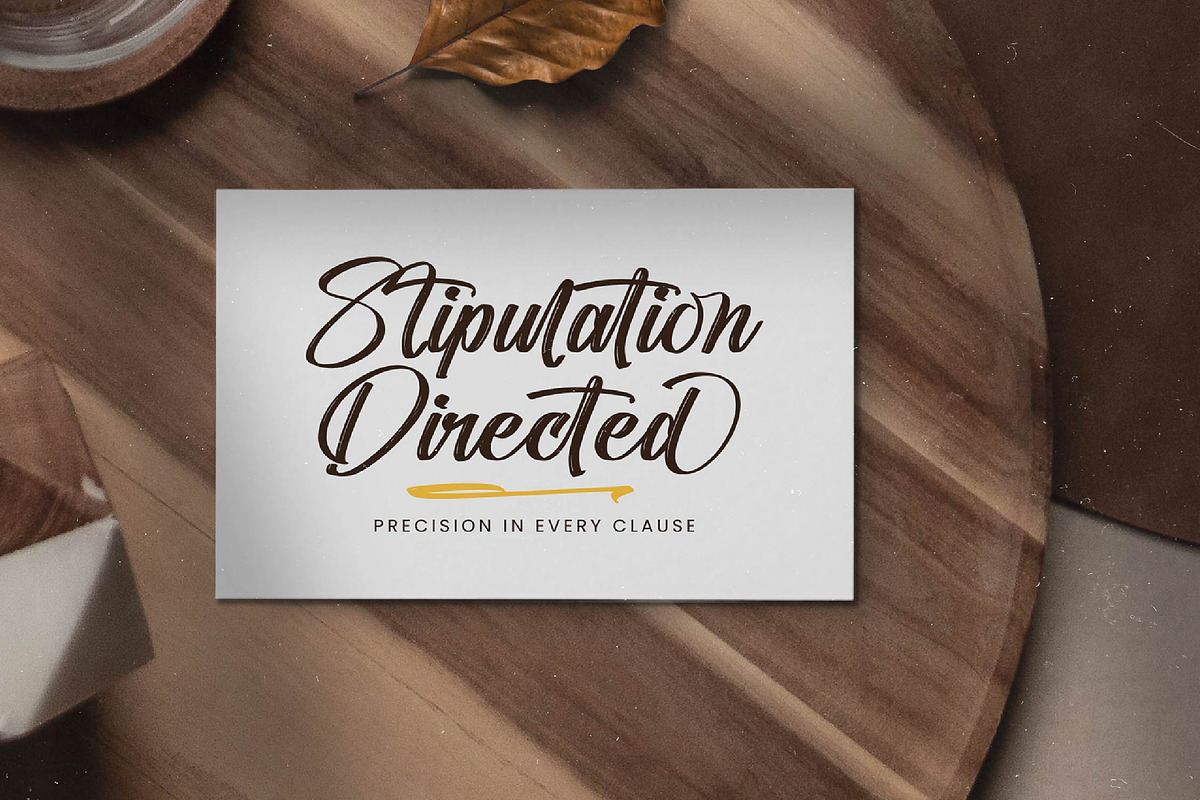 Standard Vertical Modern Brush Font, a Script Font by stylishtype.co (Photo 8 of 20)