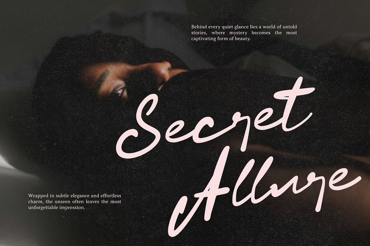 CS Bakesi - Signature Script Font, a Script Font by Craft Supply Co. (Photo 6 of 8)