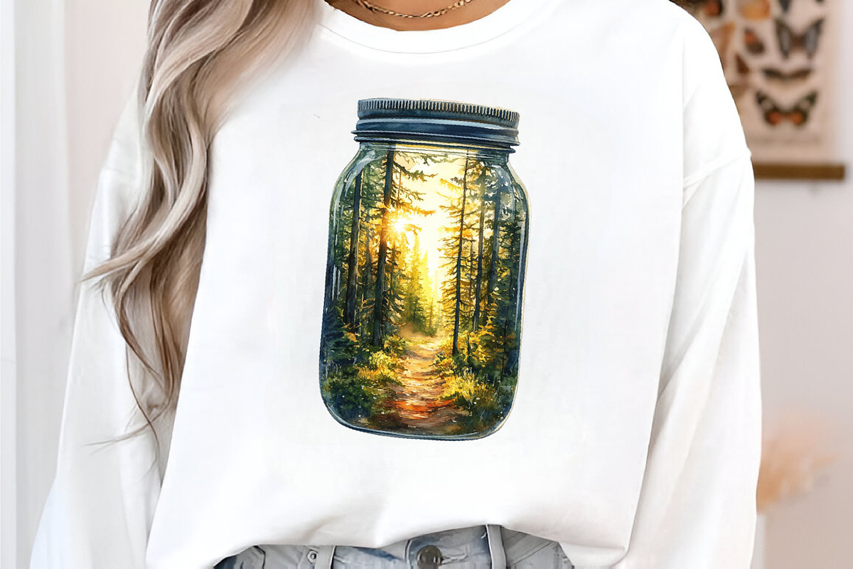 Fall Mason Jar Design PNG, an Illustration by SinaCreation (Photo 5 of 7)