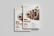 Hiring Flyer Templates, a Flyer Template by mrPixelLab (Thumbnail 2 of 2)