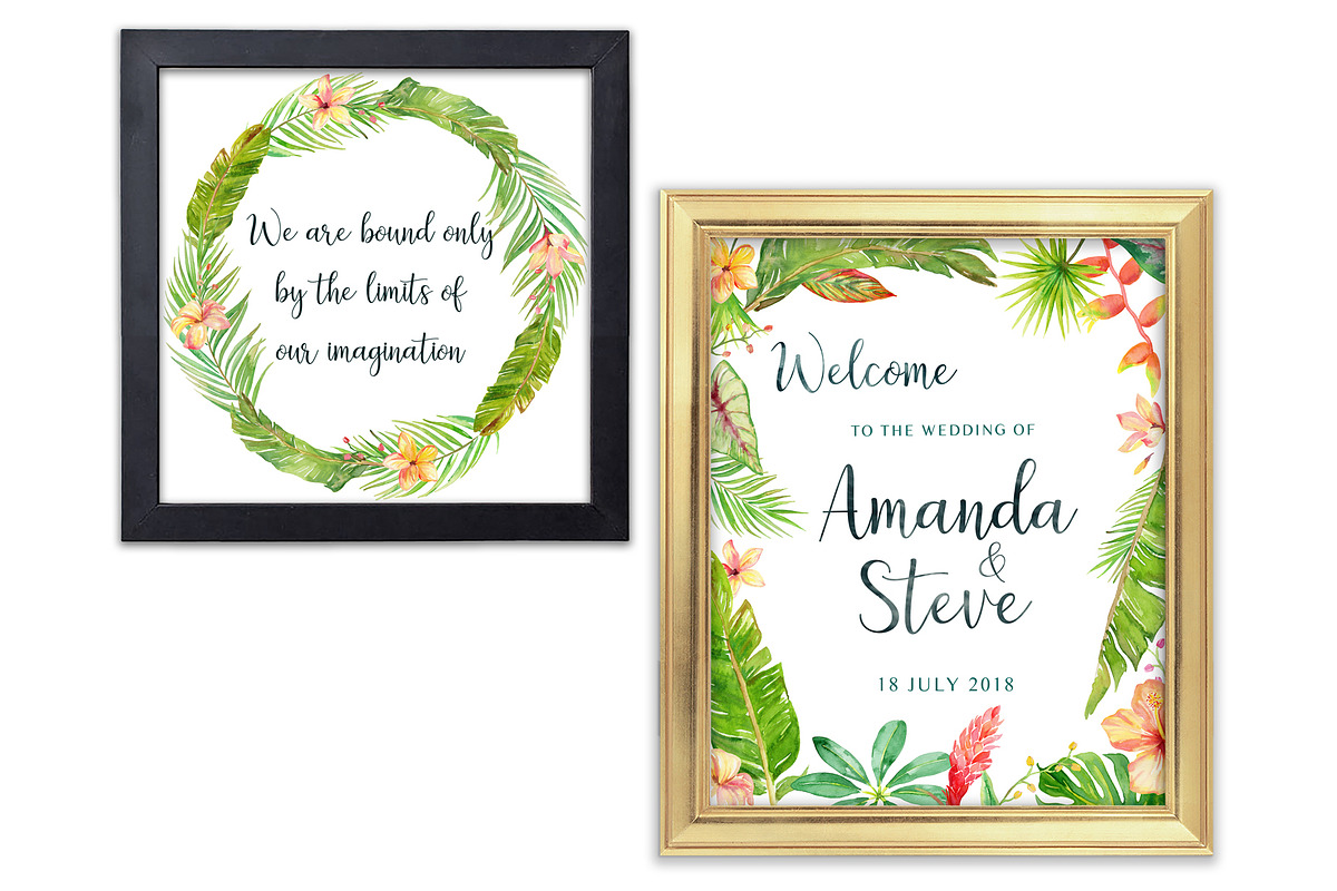 Sale- Tropical Botanicals Set, an Illustration by Art by Lin (Photo 7 of 7)